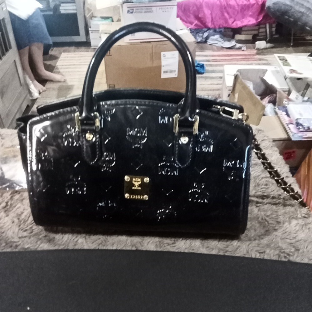 Black MCM Crossbody Like New W/O Tags